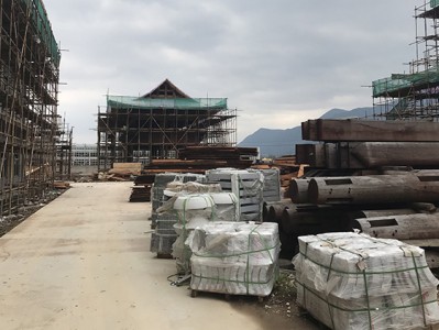 古建工程設計院作品合集，寺廟規劃效果圖欣賞